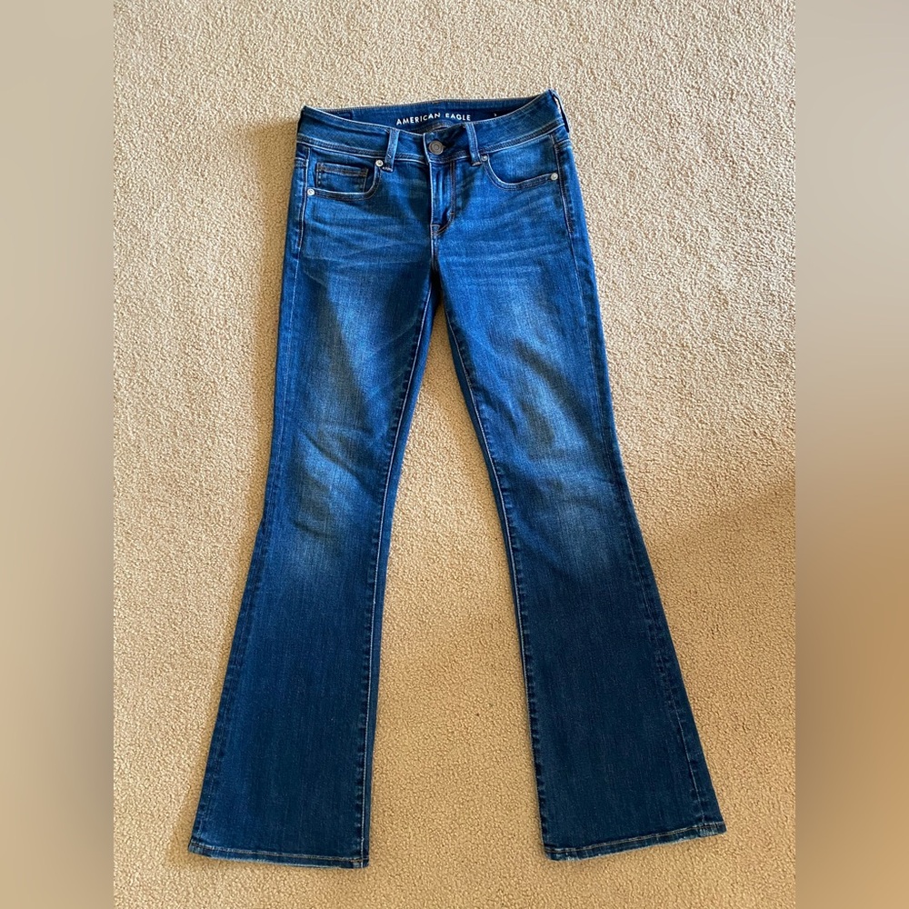 American Eagle Super Stretch Kick Boot Jeans